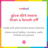 Method Daily Wood Cleaner, Plant-Based Formula that Cleans Shelves, Tables, and Other Wooden Surfaces While Removing Dust & Grime, Almond Scent, 828 ml Spray Bottles, Packaging May Vary (Pack of 2)