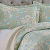 Laura Ashley - Brompton Collection - Quilt Set - 100% Cotton, Reversible, All Season Bedding, Includes Matching Sham(s), Queen, Serene